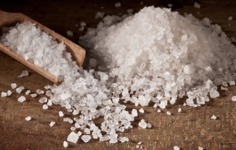 Action with salt in a dream Action with salt in a dream