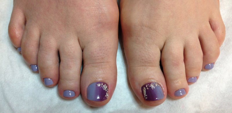 Vertical gradient with rhinestones. Vertical gradient