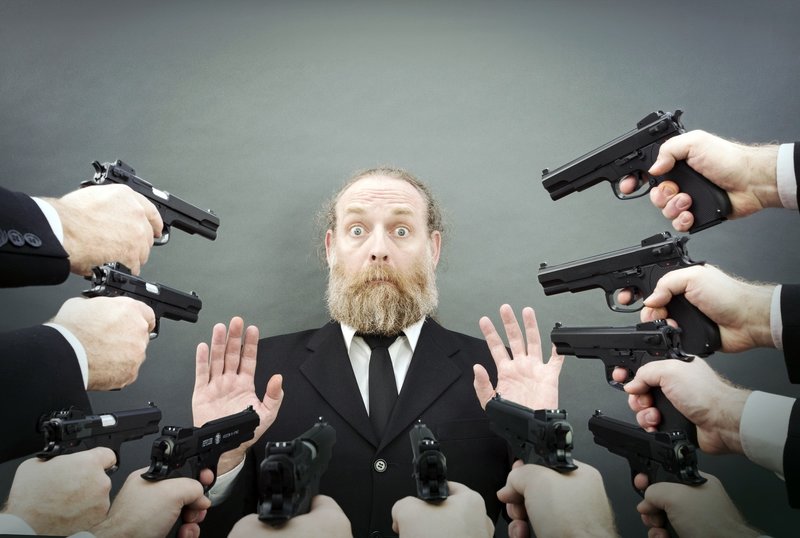 The image of a pistol in a dream The image of a pistol in a dream