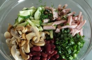 Canned Red Bean Salad
