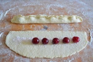Snail Pie with Cherry
