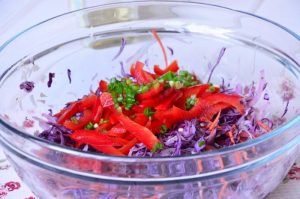 Watercolor Vitamin Salad