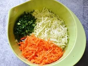 Fresh coleslaw