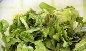 Chamomile field salad