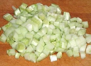 Chamomile field salad