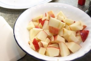 Celery Salad with Apple and Nuts