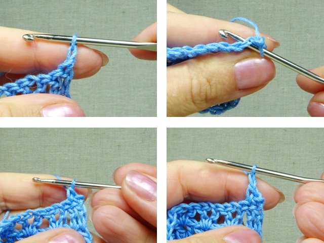 How to crochet the edges of the product beautifully?