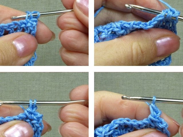 How to crochet the edges of the product beautifully?
