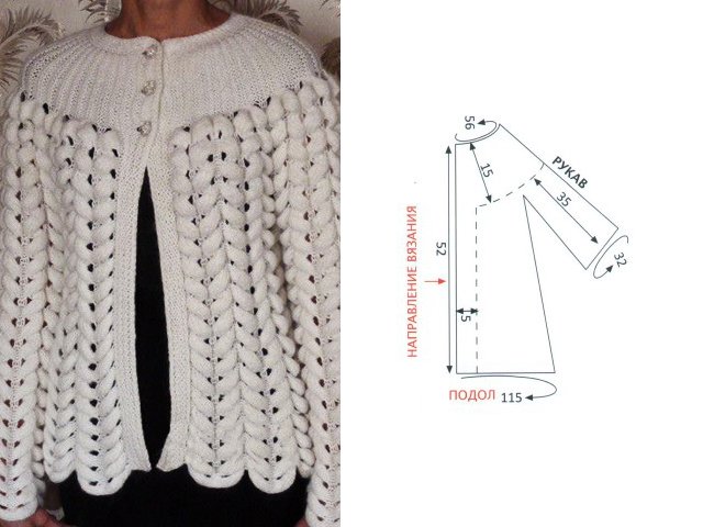 How to knit an Asian spikelet with knitting needles?