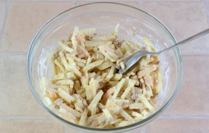 Celery and apple salad