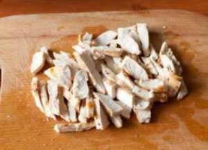 Celery, Chicken and Corn Salad