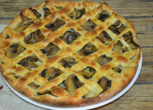 Mushroom pie