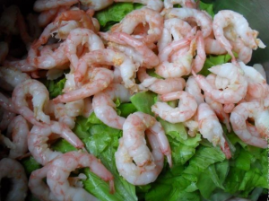 Light Shrimp Salad