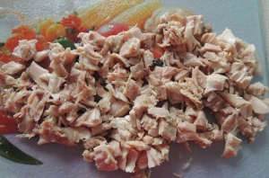 Salad Breeze with mushrooms and Beijing cabbage