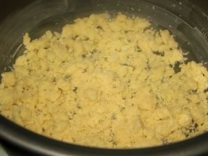 Shortcake in a slow cooker