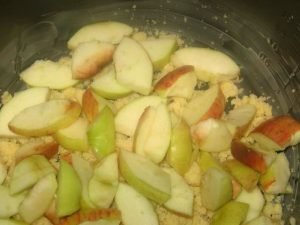 Shortcake in a slow cooker