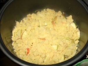 Shortcake in a slow cooker