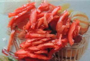 Salad Breeze with mushrooms and Beijing cabbage