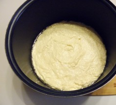 Curd cake with semolina