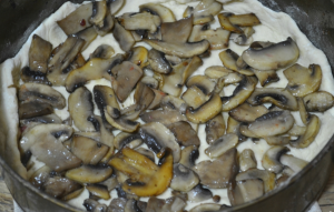 Mushroom pie