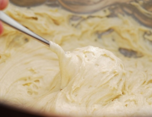 Sponge Cake with Frozen Currant Berries