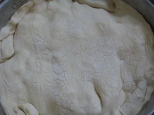 Tart pie with pumpkin and quince