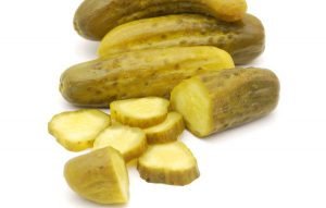 Potato salad with sausages