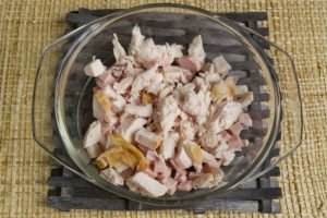 Smoked Chicken Breast Salad with Vegetables