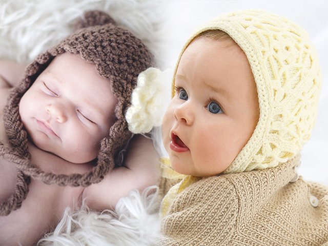 viazanie spicami chepchika dlia novorojdennyh