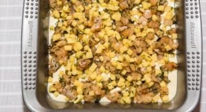 Jellied pie with chicken