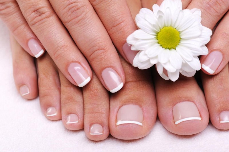 Manicure and pedicure for March Manicure and pedicure for March