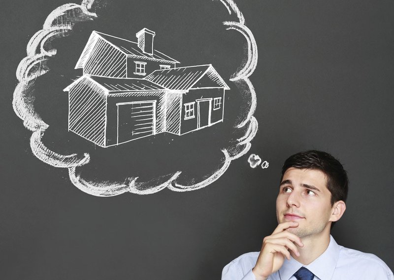 A mental message about selling a house