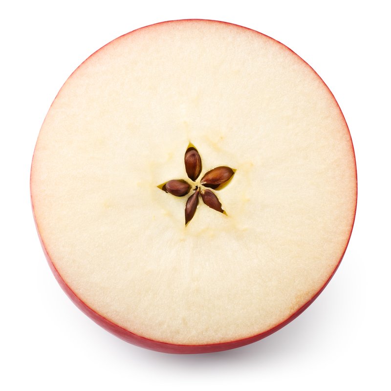 A plot for love on an apple