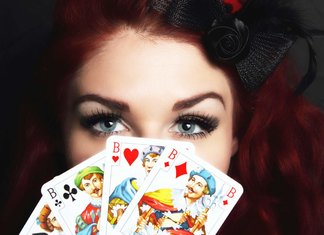 Fortune telling on playing cards