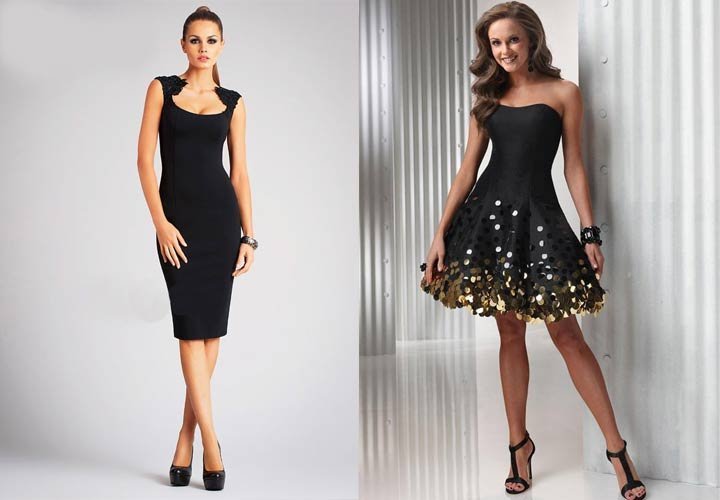 Girls in evening dresses Girls in evening dresses