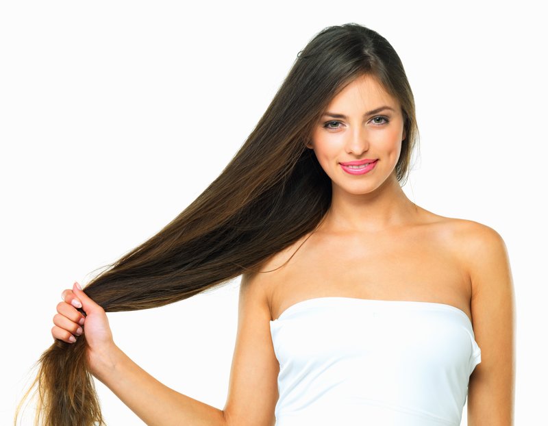 Healthy and strong hair