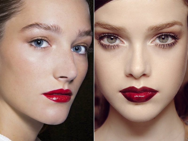 Evening makeup 2024 with an emphasis on lips Evening makeup 2024 with an emphasis on lips