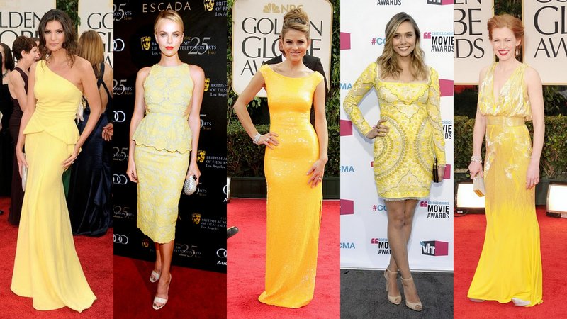 Girls in yellow dresses Girls in yellow dresses