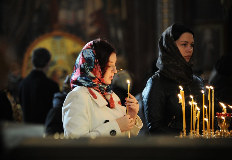 Reading prayers in the church Prayer for corruption