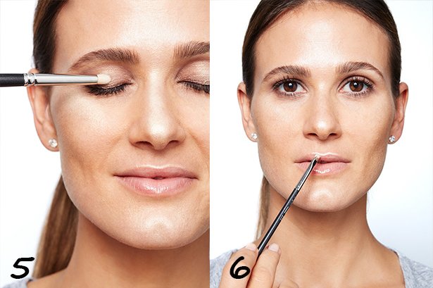 Refresh your eyes with shadows, give volume and contour to the lips. Refresh your eyes with shadows, give volume and contour to the lips.