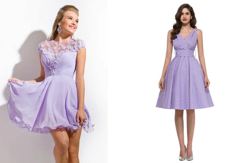 Short prom dresses in purple Short prom dresses in purple