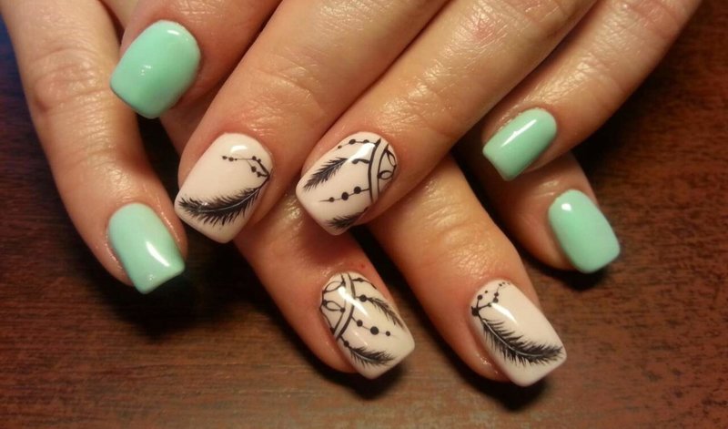 Boho style ornament Boho style