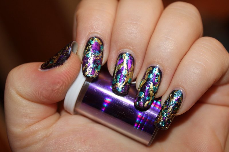 Different forms of colored foil Color foil