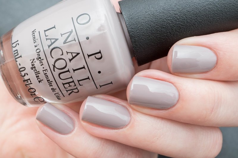 Solid taupe manicure Solid taupe manicure