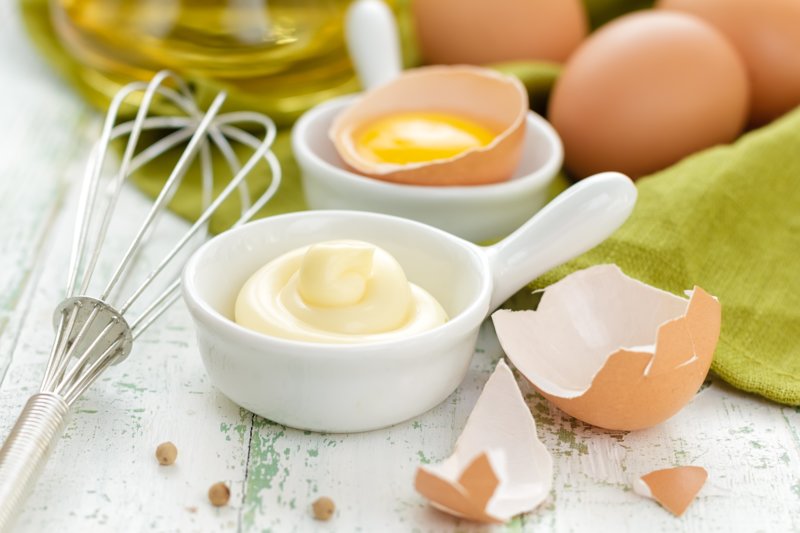 Ingredients for Egg Mayonnaise Mask