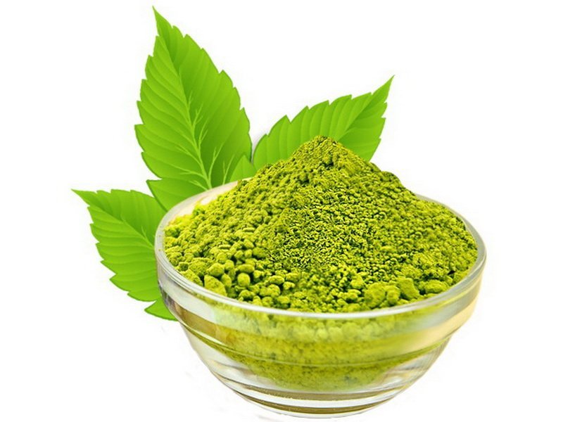 Colorless henna for masks