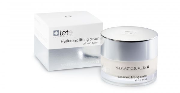 Cream with hyaluronic acid from the Swiss company Tete Cream with hyaluronic acid from the Swiss company Tete