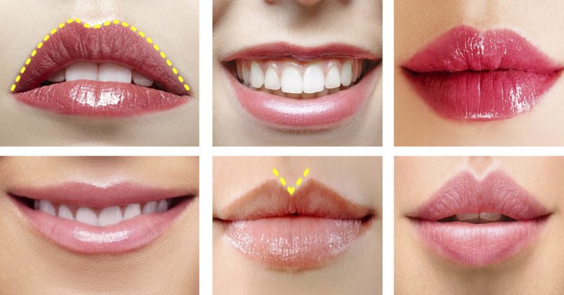 Lip shapes Which lip shape to choose?