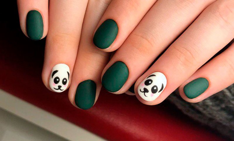 Matte manicure for short nails Matte manicure for short nails