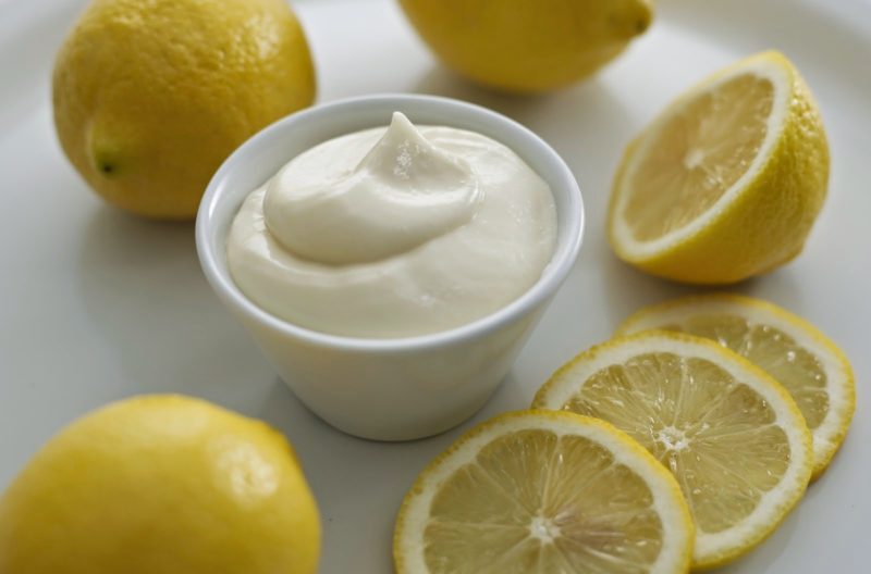 Mayonnaise and Fresh Lemons